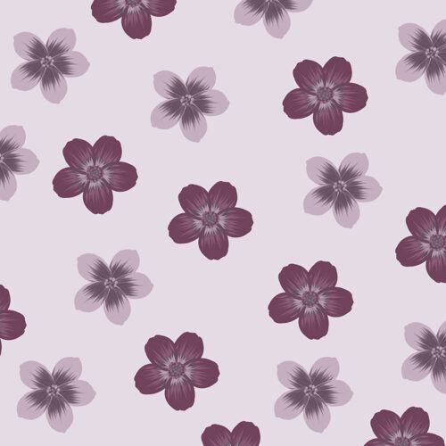紫色花朵平铺背景