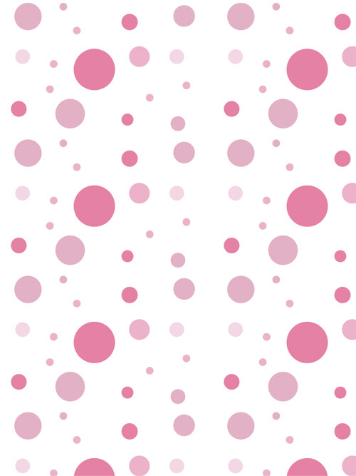 粉色几何矢量圆点背景