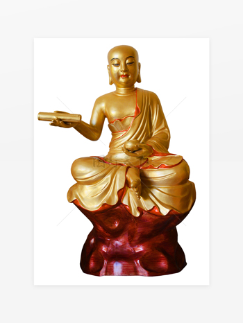 佛教人物元素  